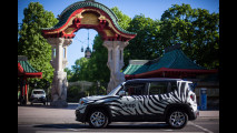 Jeep Renegade zebrata per la Champions League