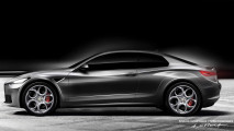Alfa Romeo Giulia e le altre: i disegni di Alessandro Masera