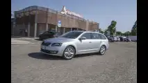 Skoda Octavia Wagon G-TEC, la prova consumi da Roma a Bologna 
