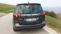 Opel Zafira Tourer 1.6 CDTI, test di consumo reale Roma-Forlì