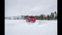 Seat, la prova del 4x4 sul ghiaccio