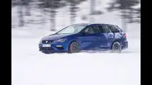 Seat, la prova del 4x4 sul ghiaccio