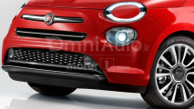 Nuova Fiat 500 2019, il rendering