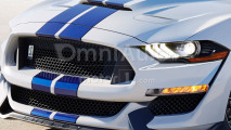 Nuova Ford Mustang Shelby GT500, il rendering