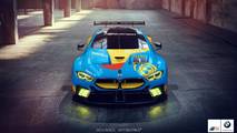 BMW M8 GTE Art Car Rendering