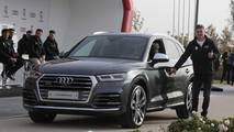 Entrega de vehículos Audi a los jugadores del Real Madrid
