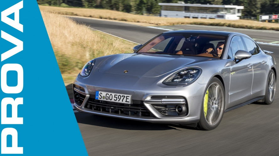 Porsche Panamera Turbo S E-Hybrid, la prova della plug-in da 680 CV