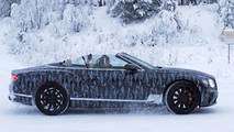 2019 Bentley Continental GTC spy photo