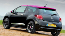 Citroen DS3 Pink special edition (UK-spec)