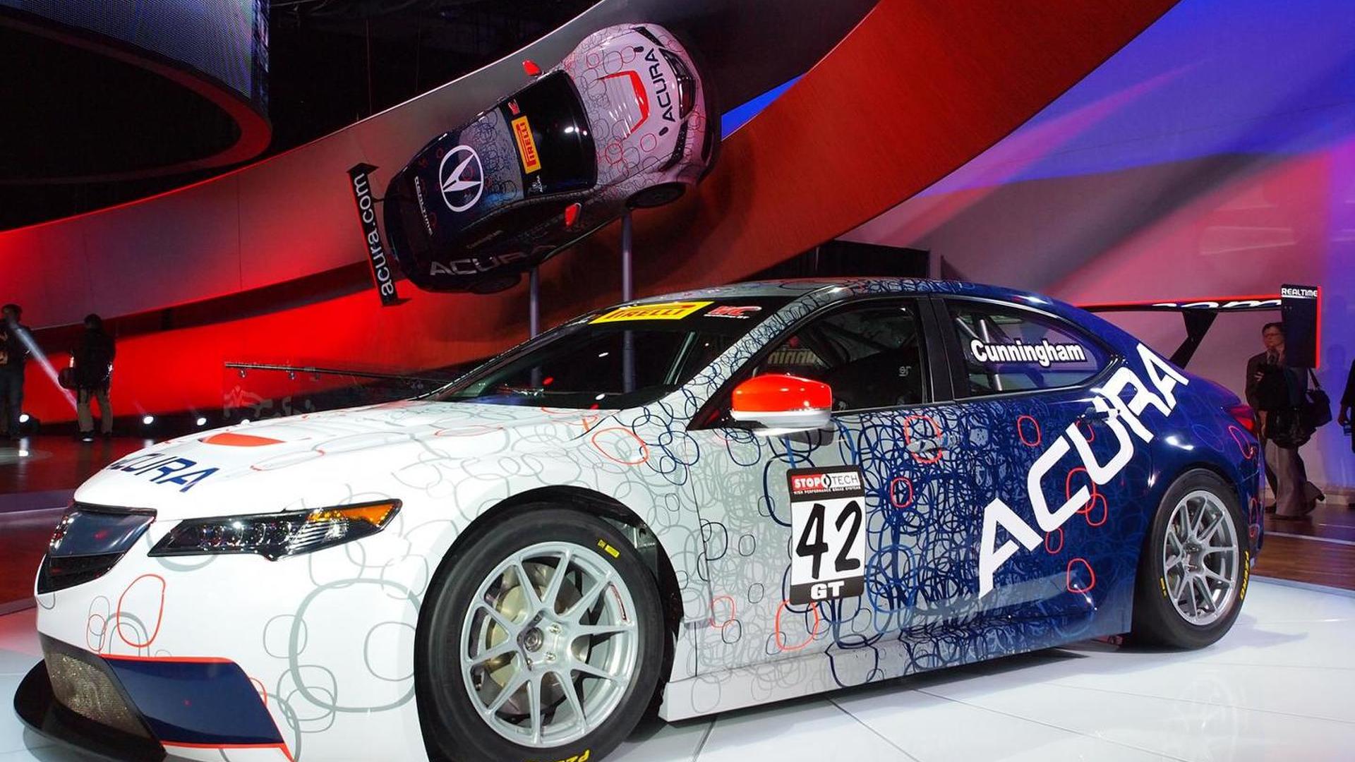 Acura Tlx Gt Race Car To Compete In The Detroit Belle Isle Grand Prix
