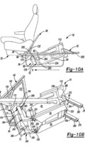 Chrysler Stow 'n Go seat patent photo