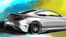 Hyundai Genesis Coupe Legato Concept 07.10.2013