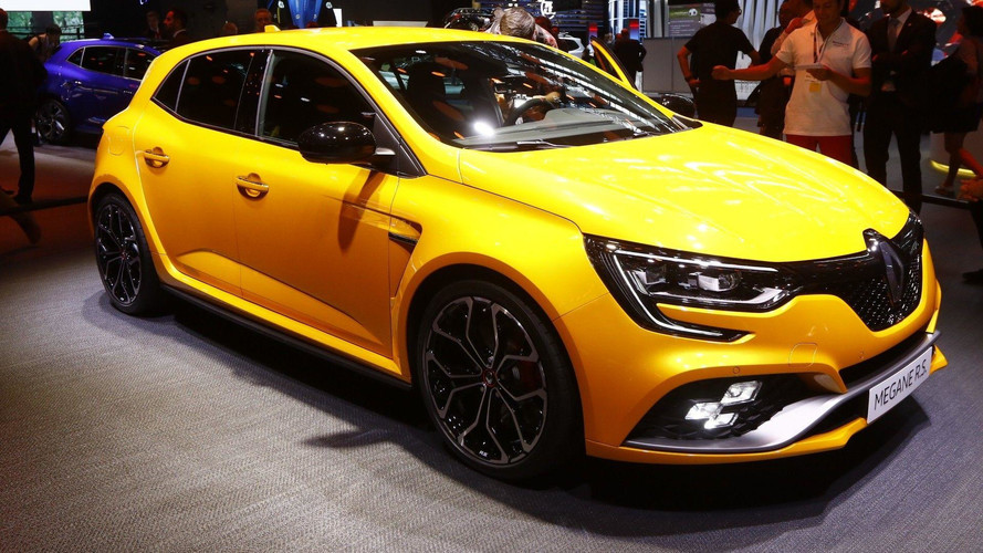 2018 Renault Megane RS live in Frankfurt