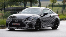 Lexus RC F Refresh Spy Photos