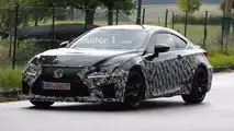 Lexus RC F Refresh Spy Photos