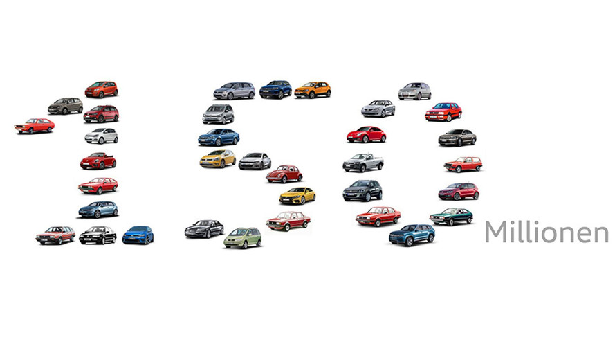 Volkswagen a produit son 150 millionième modèle