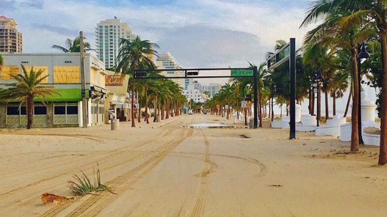 A1A Fort Lauderdale Hurricane Irma
