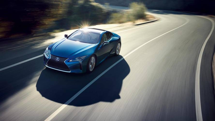Lexus LC 500 Structural Blue Edition