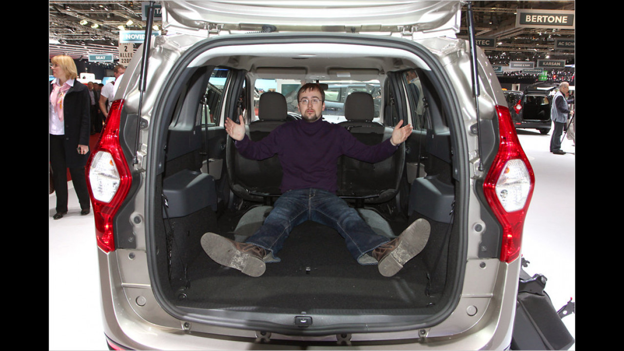 Sitzprobe im neuen Preisbrecher-Van