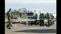 Crash auf der Autobahn