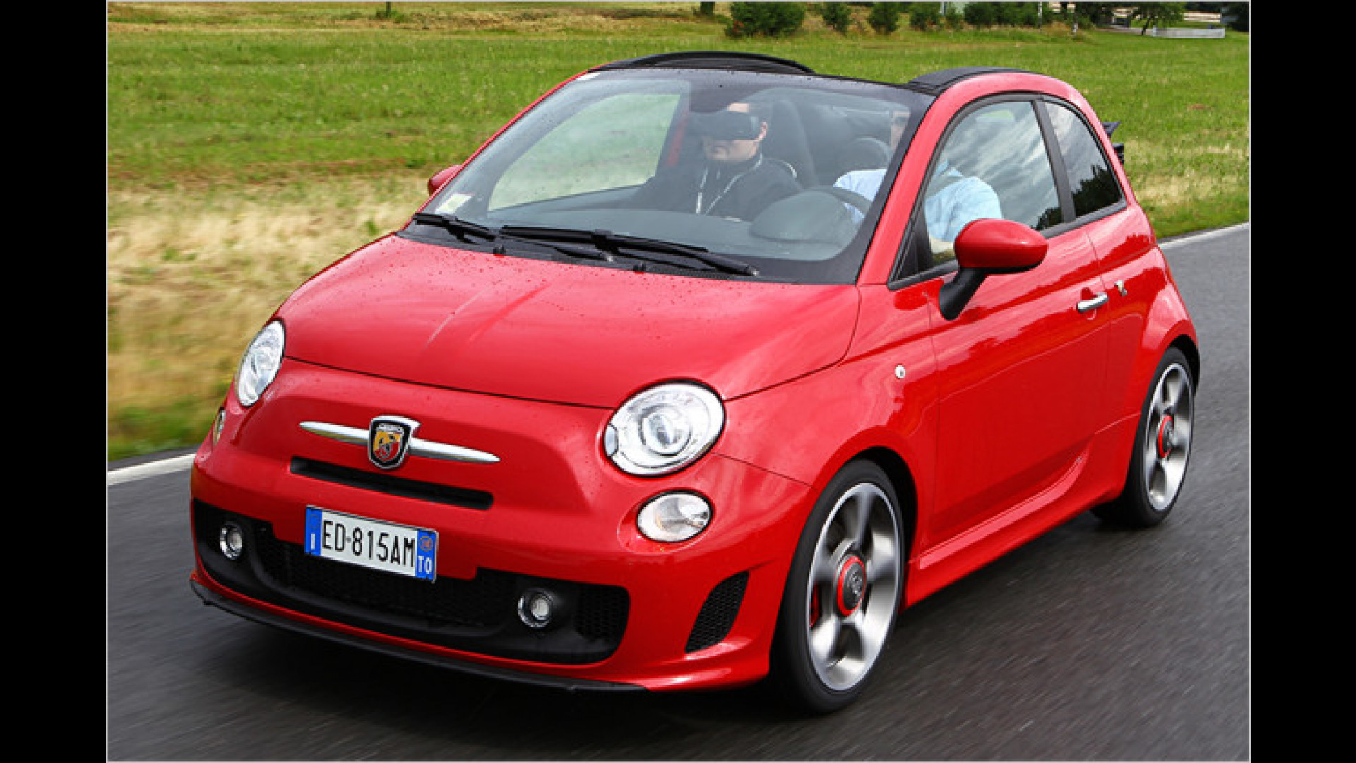 Handlicher Sonnen-Knuddel: Abarth 500C im Test