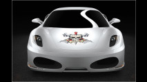 Ferrari mit Totenkopf