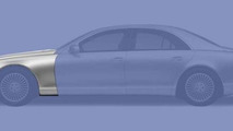 Maybach facelift leaked illustrations - 600 - 12.03.2010