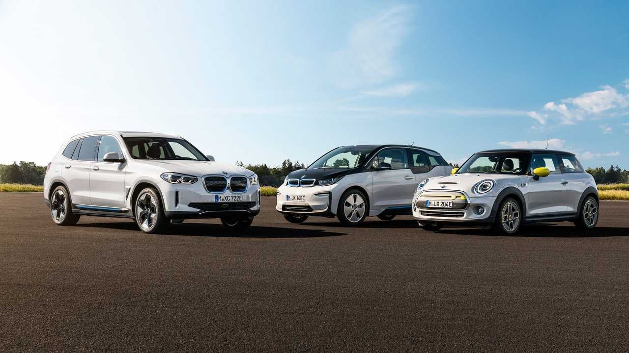 BMW Group electrified model range - Family Shots