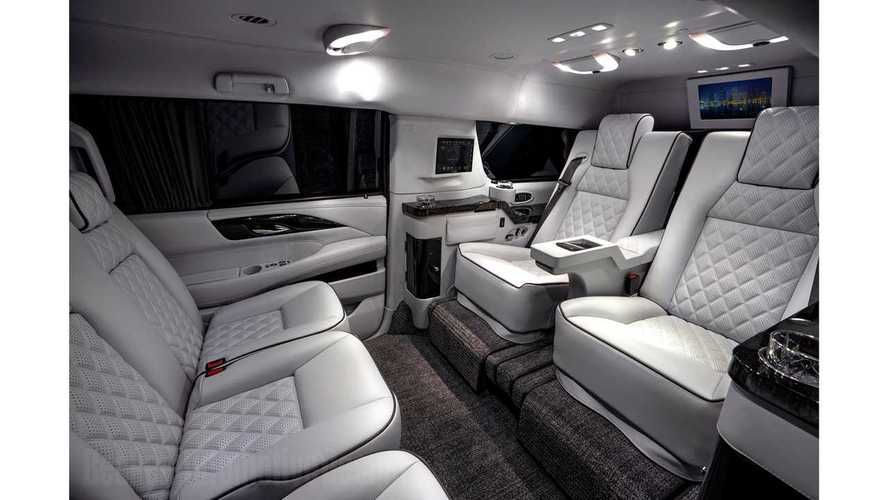 2019 Cadillac Escalade ESV with fully modified interior