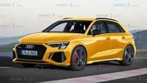 Rendering esclusivi per Audi RS 3 Sportback Motor1