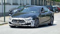 2021 Maserati Ghibli facelift spy photo