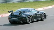 2022 Porsche 718 Cayman GT4 RS Spionagefoto