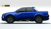 Hyundai Santa Cruz Profilden Hayali Tasarımı (Render)