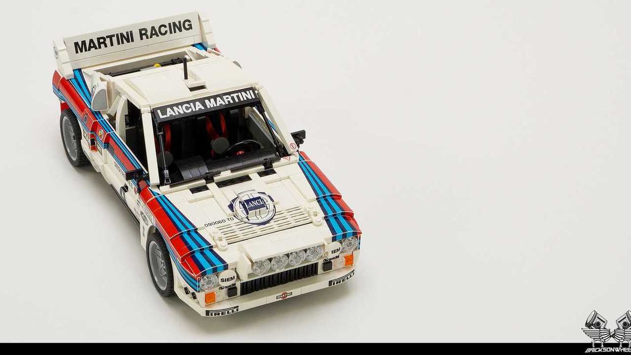 Lancia 037 Martini Lego