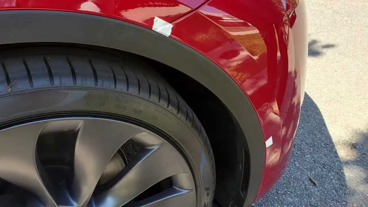 Touchless Delivery And Goodwill Repairs Meet In Andy Cheng's Tesla Model Y