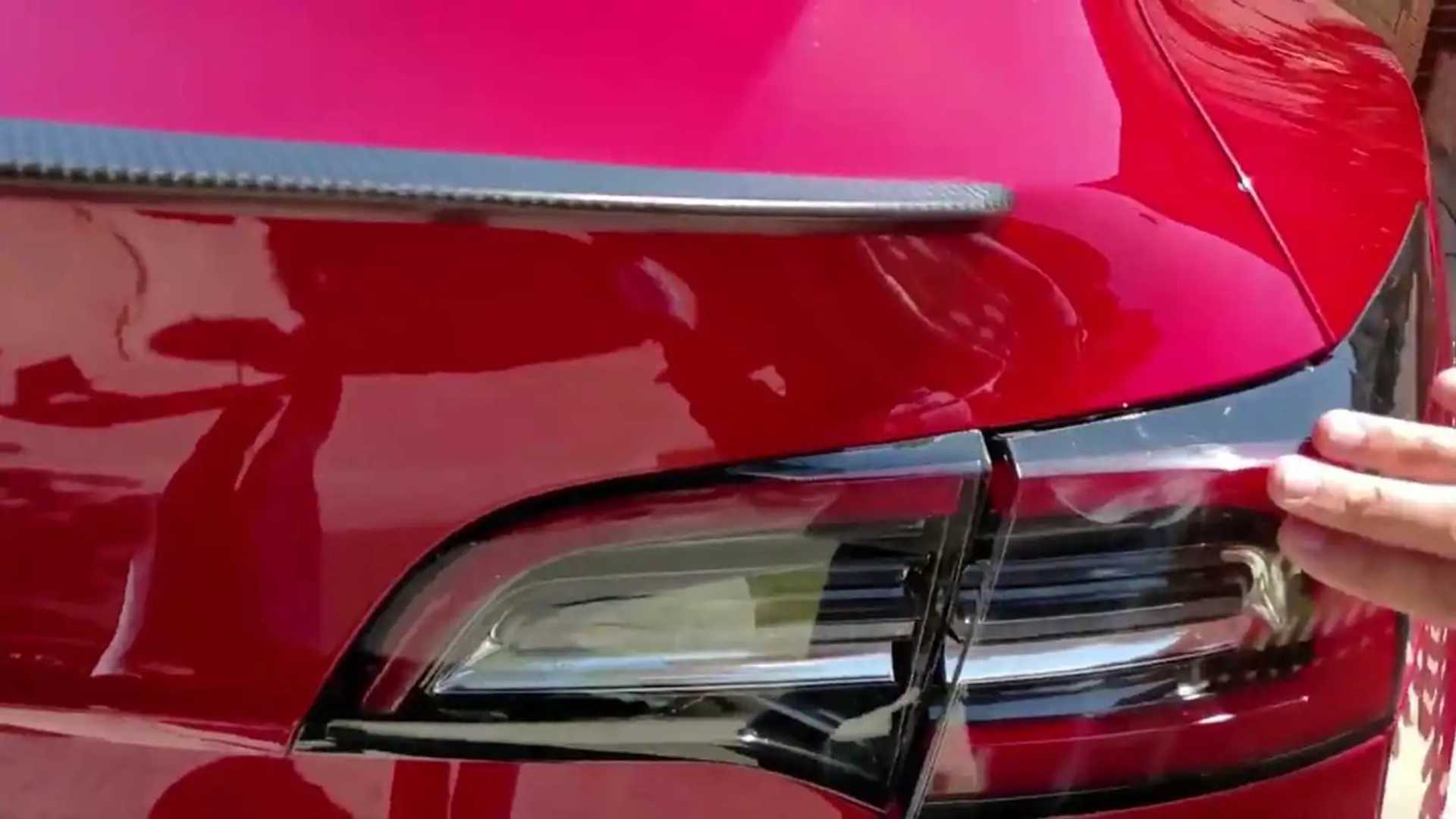 Touchless Delivery And Goodwill Repairs Meet In Andy Cheng's Tesla Model Y