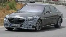 Mercedes S-Klasse (2021) beinahe ungetarnt erwischt