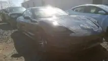 Wrecked Taycan Turbo