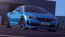 2020 Peugeot RCZ concept rendering