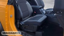 2021 Ford Bronco 2-Door Base with the Sasquatch Package and Cyber Orange paint
