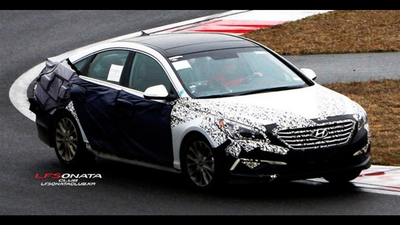 Segredo: veja como pode ser o visual do novo Hyundai Sonata