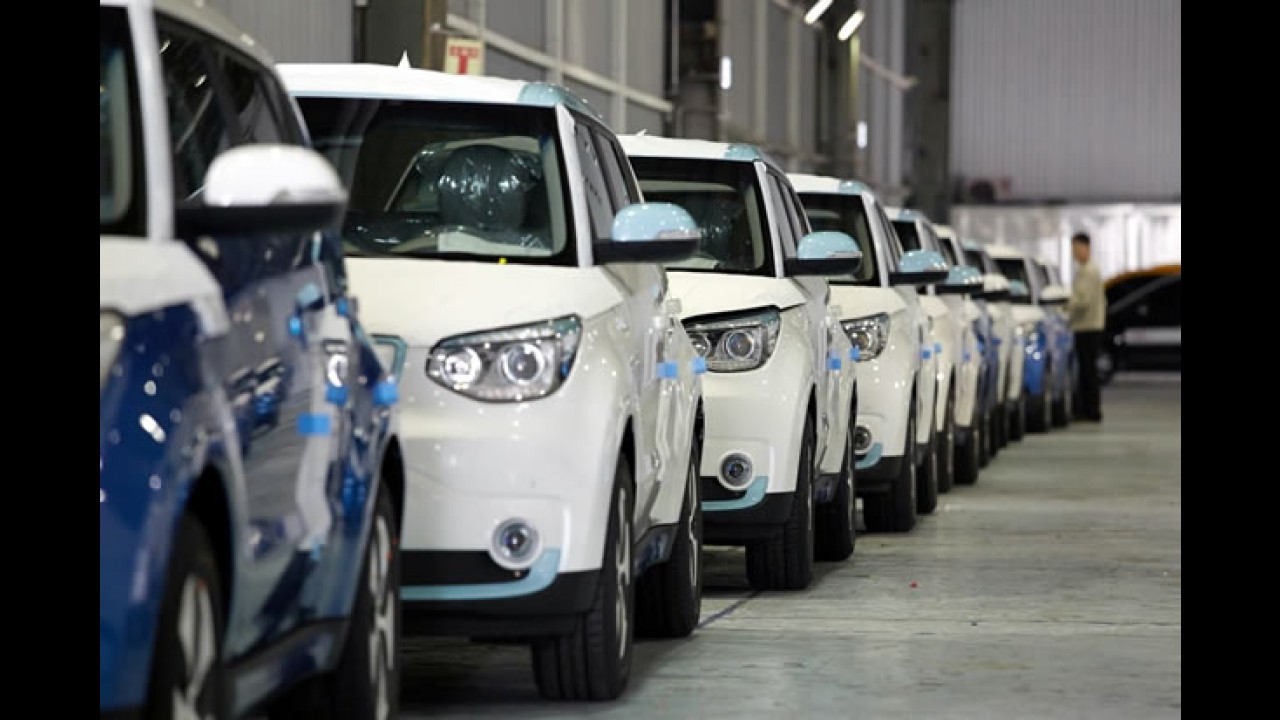 Kia inicia produção do Soul elétrico