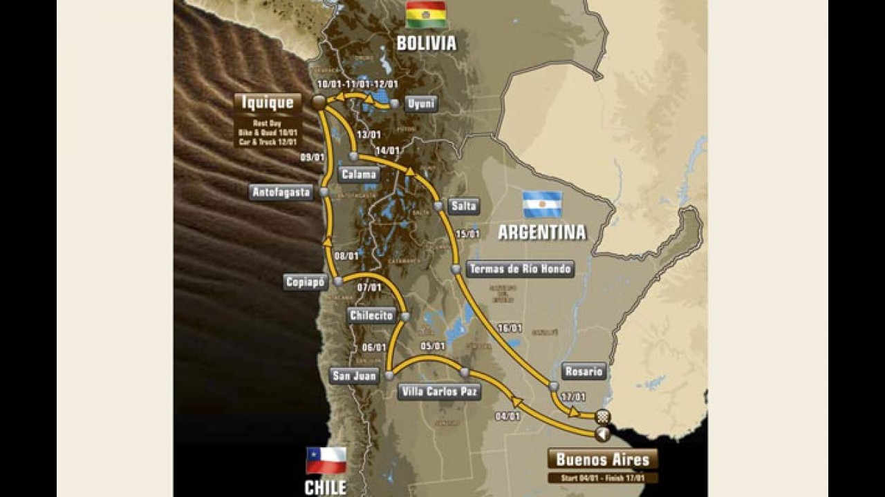 Galeria: veja fotos do Rally Dakar 2015, o maior rali do mundo