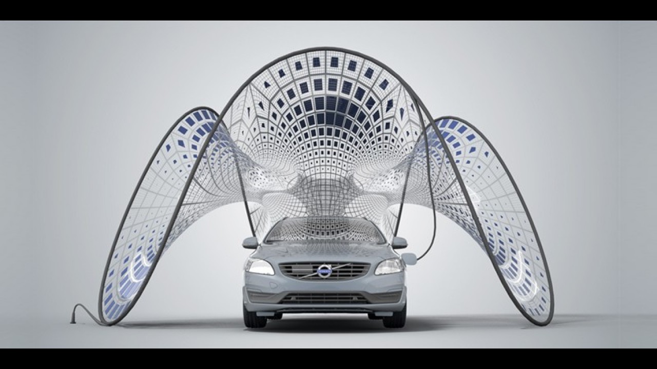 Volvo Pure Tension é conceito ecológico com super painéis solares