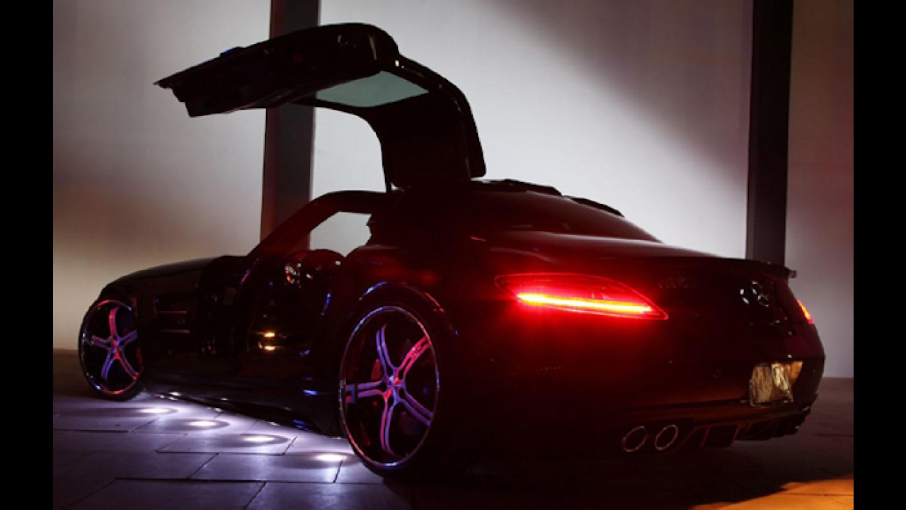 Mercedes-Benz SLS AMG recebe upgrade da MEC Design