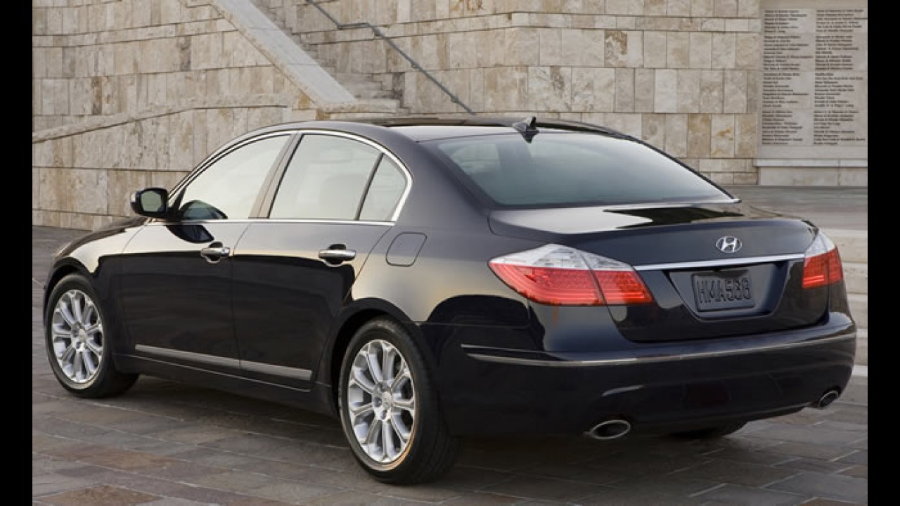 Hyundai Genesis chega ao Brasil com motor V6 de 290cv e câmbio de 8 marchas por R$ 220 mil