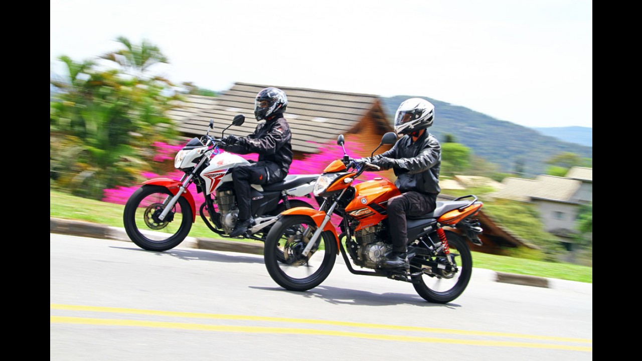 Garagem MOTO #4: Yamaha Fazer 150 e Honda CG 150 fazem duelo de pesos leves