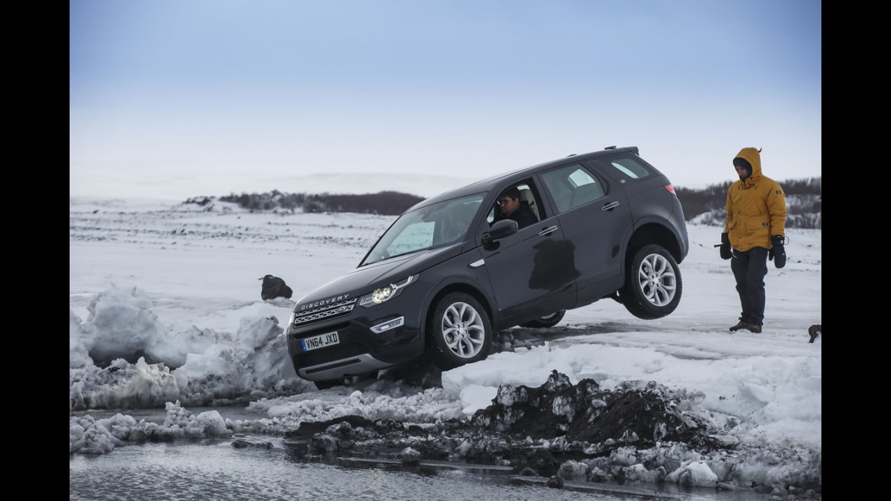 Aventura: Discovery Sport versus gelo na Islândia - parte 2