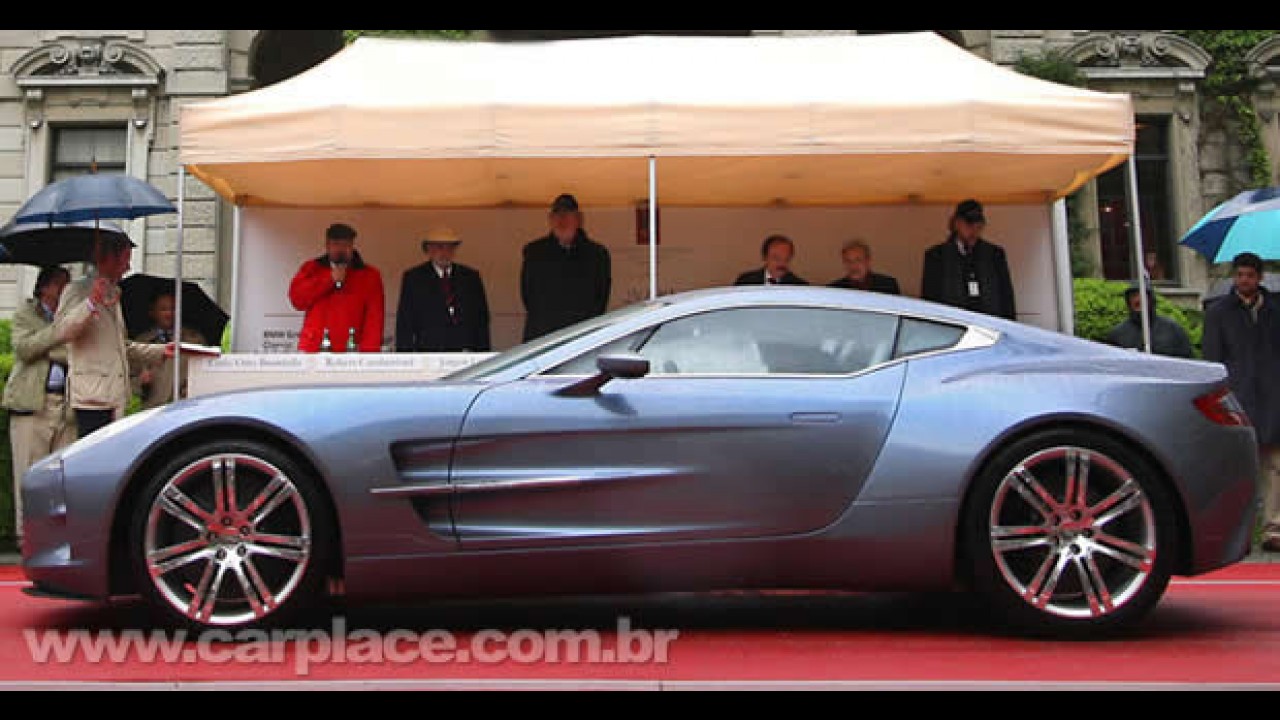 Aston Martin One-77 2010 é apresentado na Itália - Série limitada custa mais de R$ 3 milhões