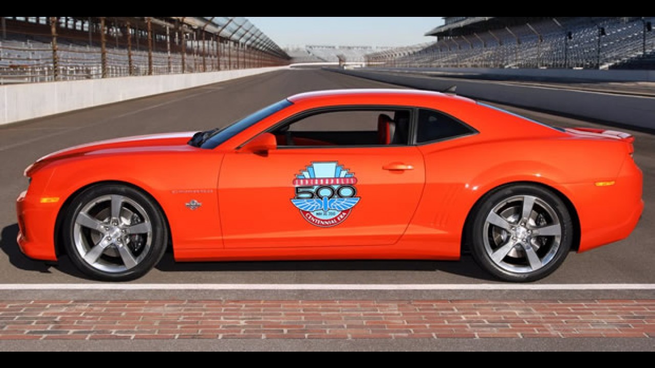 Chevrolet Camaro SS 2010 é o novo Pace Car das 500 milhas de Indianápolis - Veja fotos